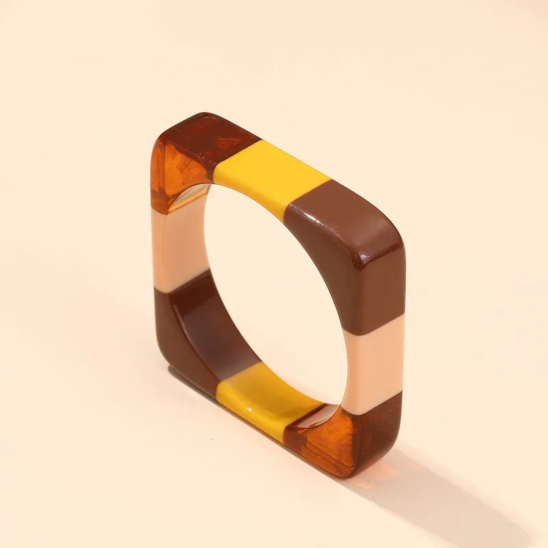 Indian Square Cuff Bangles for Women Vintage Mix Bracelet Girls Jewelry