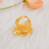 Indian Flower Bangles With Ring For Women