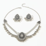 Indian Jhumka Earrings Necklaces Jewelry Sets for Women