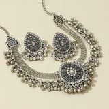 Indian Jhumka Earrings Necklaces Jewelry Sets for Women