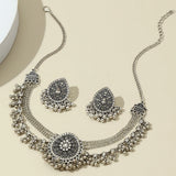 Indian Jhumka Earrings Necklaces Jewelry Sets for Women
