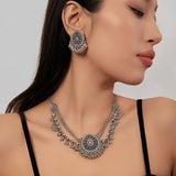 Indian Jhumka Earrings Necklaces Jewelry Sets for Women