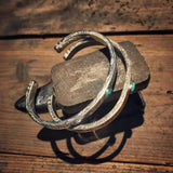 Indian Men's & Women's Turquoise Tanggrass Bracelet Set