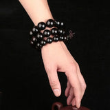 Ebony Beads Bracelets Wooden Bracelet Couple Transfer