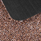 Indoor Absorbs Doormat Non Slip Backing Entrance Rug, Brown