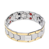 Men's Health Magnetic Stainless Steel Charm Bracelet