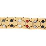 Men's Health Magnetic Stainless Steel Charm Bracelet