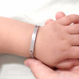 Baby Baptism Bracelets Stainless Steel Kids Jewelry