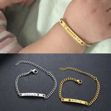 Baby Baptism Bracelets Stainless Steel Kids Jewelry