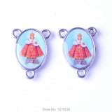 Infant Jesus Rosary Centerpieces 17*14 mm for 6 mm Bead Rosaries