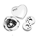 Petites Pack Charms 925 Silver Beads for Floating Locket Necklaces