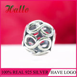 Infinite Shine Charm Bead Fit 925 Sterling Silver Bracelets