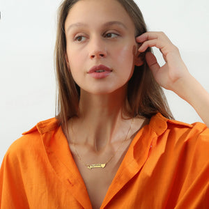 Heartbeat Line Date Necklace, Custom Date, Halloween Gift