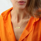 Heartbeat Line Date Necklace, Custom Date, Halloween Gift