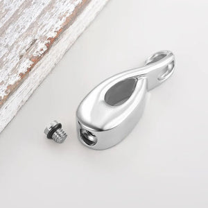 Infinity Memorial Steel Necklace For Human/Pet Ashes Love Pendant