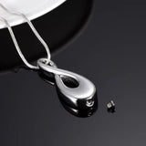 Infinity Memorial Steel Necklace For Human/Pet Ashes Love Pendant