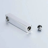 Infinity Memories Bar Crystal Urn Necklace for Ashes Pendant Stainless Steel