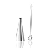 Infinity Tear Drop Ashes Memorial Jewelry for Urns