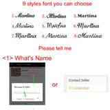 Infinity Personalized Name Necklaces Love Jewelry Stainless Steel