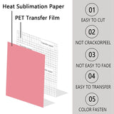 Infusible Ink Transfer Sheets Heat Transfer Sublimation Paper For Mug