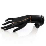 Bohemia Crystal Chain Bracelet Summer Beach Jewelry