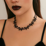 Punk Dark Butterfly Necklaces for Women