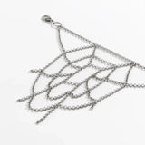 Punk Rock Metal Spider Web Waist Chain Hip-Hop Jeans Key Chain