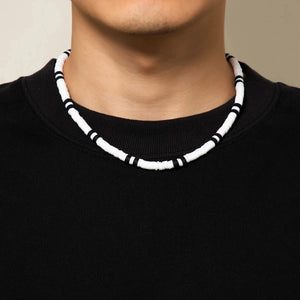 Soft Clay Beads Choker Necklace Minimalist Collar