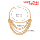 Multilayer Tassel Heel Chain Anklet for Women Girl Gift
