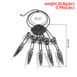 Exaggerated Dubai Indian Thai Harness Finger Bracelet