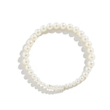 Gothic Simulated Pearl Torques Necklace for Women