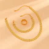 Cuban Chunky Chain Necklace Vintage Metal Choker Steampunk