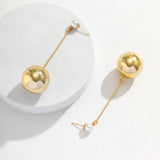 Punk Pearl CCB Bead Tassel Earrings