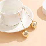 Punk Pearl CCB Bead Tassel Earrings