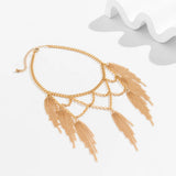 Boho Tassel High Heel Anklets for Women