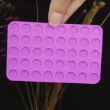 Resin Mold Alphabet Bead Mold Jewelry Making Discs Round