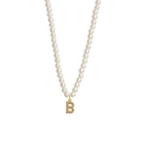 Vintage Simulated Pearls Choker Necklace for Women
