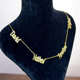 Initial Necklace Friendship Jewelry Stainless Steel Products For Women