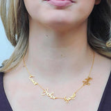Initial Necklace Friendship Jewelry Stainless Steel Products For Women