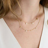 Initial Necklace Personalized 1-8 Letters Stainless Steel Women Alphabet Jewelry