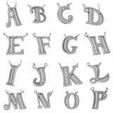 Letter Necklace with CZ Plated Jewelry for Women