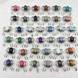 Crystal Agate Spider Necklace/Brooch Pendant Jewelry Gift