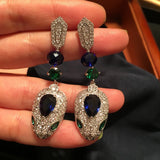 Colorful Snake Earring for Women High-Grade Jewelry