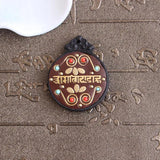 Indian Golden Buddha Pendant Copper Beads for Jewelry Making