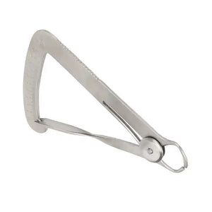 Stainless Steel Caliper Ruler 0-10mm Jewelry Stones Measuring Tool