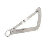 Stainless Steel Caliper Ruler 0-10mm Jewelry Stones Measuring Tool