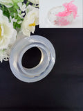 Silicone Round Bracelet Mould For Resin Real Flower DIY Mold Bangle