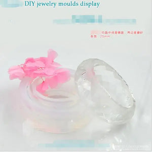 Silicone Round Bracelet Mould For Resin Real Flower DIY Mold Bangle