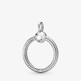 925 Silver Zircon Tassel Double Layer Necklace for Women