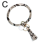 Stylish Bracelet Keychain With Tassel Pendant
